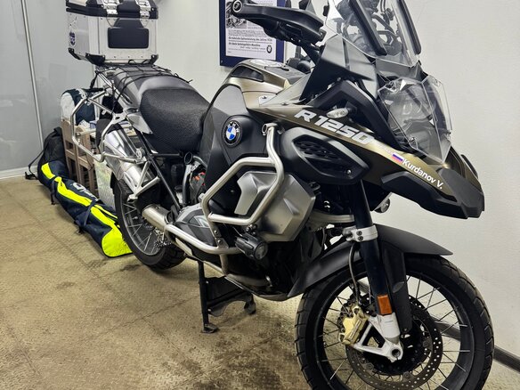 2019 BMW R 1250 GS Adventure, зелёный, 1400000 рублей - вид 1