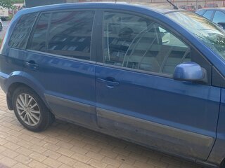 2009 Ford Fusion I Рестайлинг, синий, 410000 рублей, вид 4