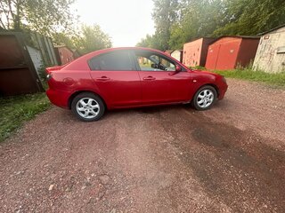 2006 Mazda 3 I (BK) Рестайлинг, красный, 340000 рублей, вид 2