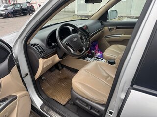 2010 Hyundai Santa Fe II Рестайлинг, серебристый, 1270000 рублей, вид 5