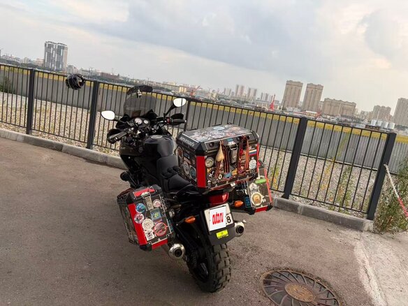 2011 Yamaha TDM900, чёрный - вид 3