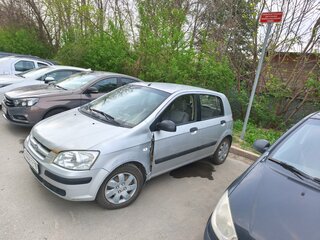 2004 Hyundai Getz I, серебристый, 300000 рублей, вид 1