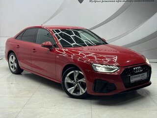 2020 Audi A4 35 TFSI V (B9) Рестайлинг, красный, 2595000 рублей, вид 3
