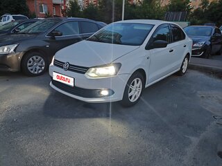 2014 Volkswagen Polo V, белый, 519000 рублей, вид 2