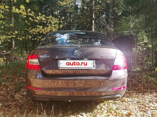 2014 Skoda Octavia III (A7), коричневый, 916000 рублей, вид 3