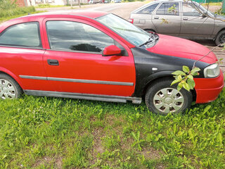 1998 Opel Astra G, красный, 130000 рублей, вид 3