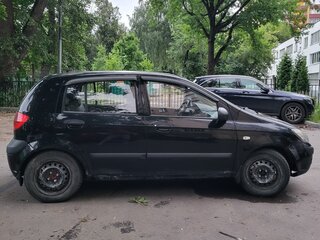 2007 Hyundai Getz I Рестайлинг, чёрный, 190000 рублей, вид 5