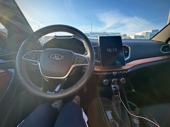 2024 Lada (ВАЗ) Vesta SW Cross I Рестайлинг (NG), коричневый, 1700000 рублей - вид 10