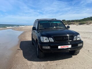 2003 Lexus LX 470 II Рестайлинг, чёрный, 1900000 рублей, вид 4