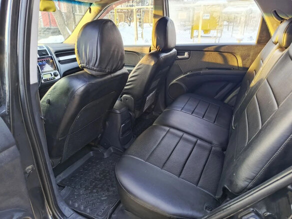 2008 Kia Sportage II Рестайлинг, чёрный, 1000000 рублей - вид 12