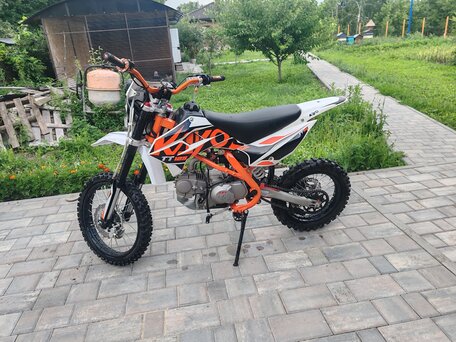 2023 Kayo Basic TT125, оранжевый, 74999 рублей, вид 5