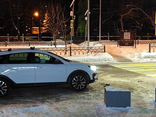 2024 Lada (ВАЗ) Vesta SW Cross I Рестайлинг (NG), белый, 1700000 рублей, вид 3