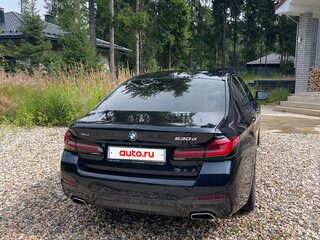 2021 BMW 5 серии 530d xDrive VII (G30/G31/G38) Рестайлинг, чёрный, 4700000 рублей, вид 3