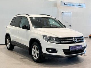2013 Volkswagen Tiguan I Рестайлинг, белый, 1175000 рублей, вид 3