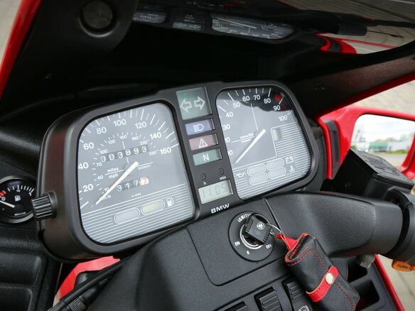 1996 BMW K 1100 RS, красный, 594334 рублей - вид 39
