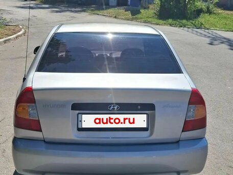 2007 Hyundai Accent ТагАЗ II, серебристый, 465000 рублей, вид 3