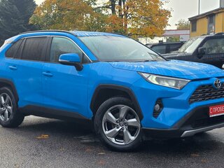 2021 Toyota RAV4 V (XA50), синий, 3639000 рублей, вид 1