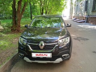2021 Renault Logan Stepway II Рестайлинг, чёрный, 1200000 рублей, вид 3