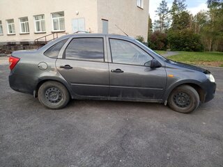 2013 Lada (ВАЗ) Granta I, серебристый, 310000 рублей, вид 4