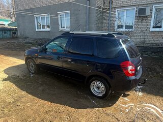 2013 Lada (ВАЗ) Kalina II, чёрный, 400000 рублей, вид 4