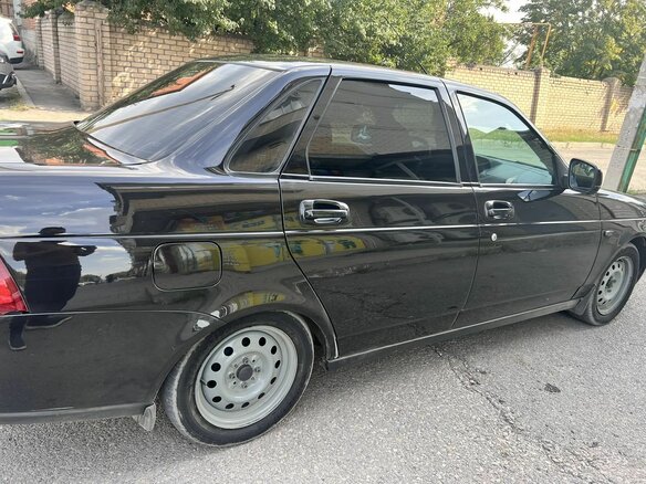 2015 Lada (ВАЗ) Priora I Рестайлинг, чёрный, 615000 рублей - вид 5