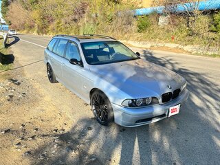 2002 BMW 5 серии 520d IV (E39) Рестайлинг, серебристый, 750000 рублей, вид 2