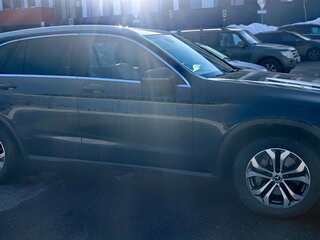 2017 Mercedes-Benz GLC 250 I (X253), синий, 2300000 рублей, вид 4