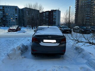 2015 Hyundai Solaris I Рестайлинг, серый, 770000 рублей, вид 5