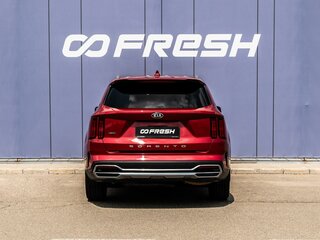 2021 Kia Sorento IV, красный, 4095000 рублей, вид 4