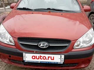 2008 Hyundai Getz I Рестайлинг, красный, 515000 рублей, вид 1