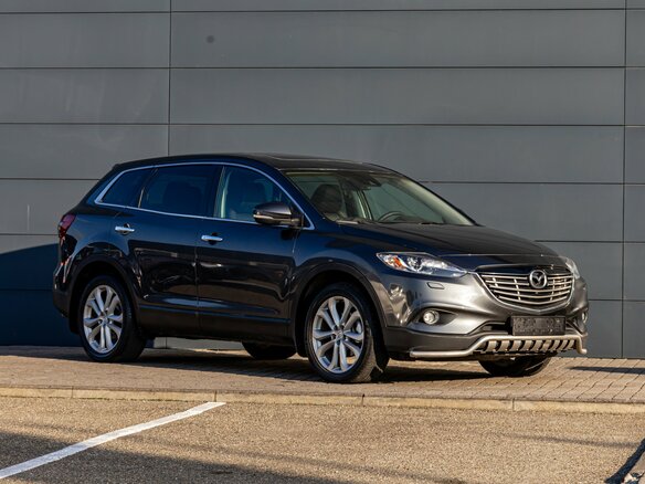 2013 Mazda CX-9 I Рестайлинг, серый, 1595000 рублей - вид 6