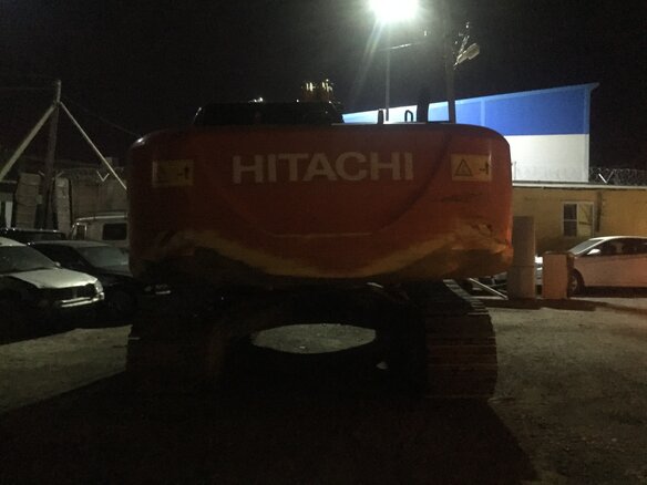 2017 Hitachi Гусеничные, оранжевый - вид 2