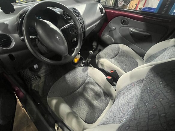 2008 Daewoo Matiz I Рестайлинг, красный - вид 3