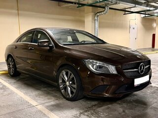 2016 Mercedes-Benz CLA 200 I (C117, X117), коричневый, 2100000 рублей, вид 1