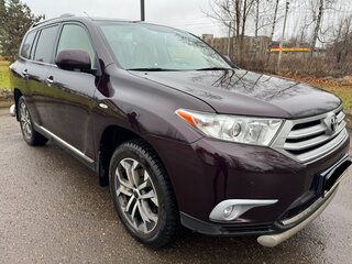 2012 Toyota Highlander II (XU40) Рестайлинг, пурпурный, 2250000 рублей, вид 2