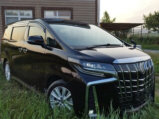 2022 Toyota Alphard III Рестайлинг, чёрный, 5750000 рублей, вид 1