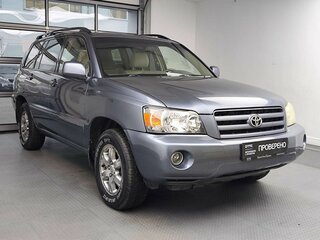 2004 Toyota Highlander I (XU20) Рестайлинг, синий, 830000 рублей, вид 3
