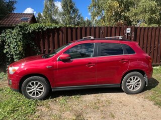 2014 Mitsubishi ASX I Рестайлинг, красный, 950000 рублей, вид 2