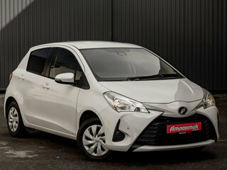 2019 Toyota Vitz III (XP130) Рестайлинг 2, белый, 980000 рублей, вид 3