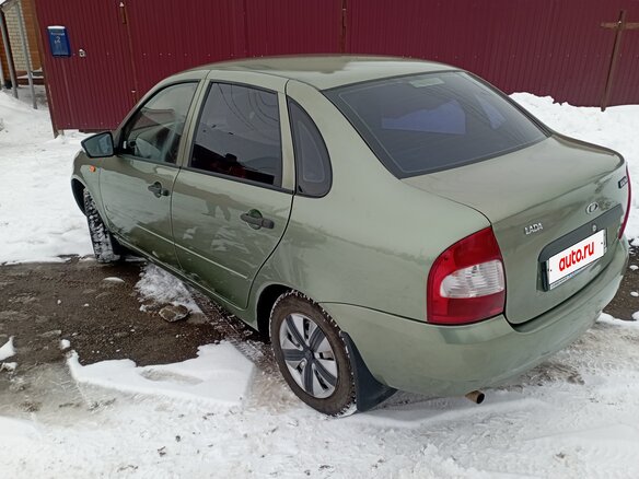2008 Lada (ВАЗ) Kalina I, зелёный, 340000 рублей - вид 9