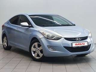 2011 Hyundai Elantra V (MD), голубой, 600000 рублей, вид 3
