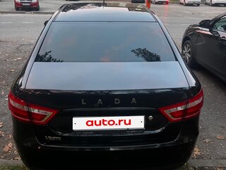 2017 Lada (ВАЗ) Vesta I, чёрный, 700000 рублей, вид 2