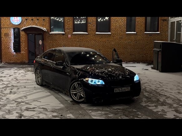 2012 BMW 5 серии 535i xDrive VI (F10/F11/F07), чёрный, 2250000 рублей - вид 7