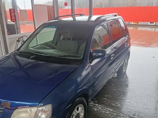 2000 Mazda Demio I (DW), синий, 100000 рублей, вид 1