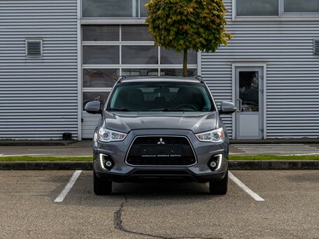 2014 Mitsubishi ASX I Рестайлинг, серый, 925000 рублей, вид 2
