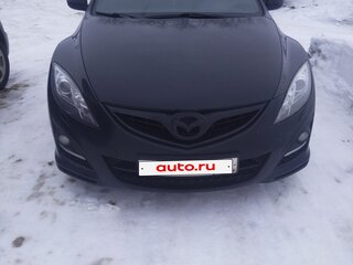 2011 Mazda 6 II (GH) Рестайлинг, чёрный, 820000 рублей, вид 3