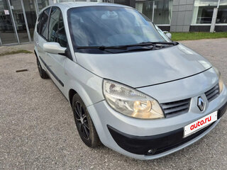 2004 Renault Scenic II, серебристый, 419900 рублей, вид 4