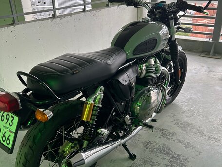 2024 Royal Enfield Interceptor, серый, 600000 рублей, вид 4