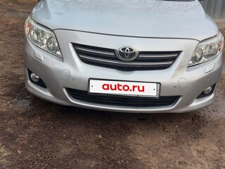 2008 Toyota Corolla X (E140, E150), серебристый, 1100000 рублей, вид 1