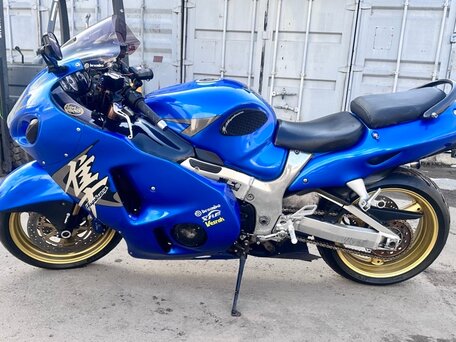 2003 Suzuki GSX 1300 R Hayabusa, синий, 539000 рублей, вид 2